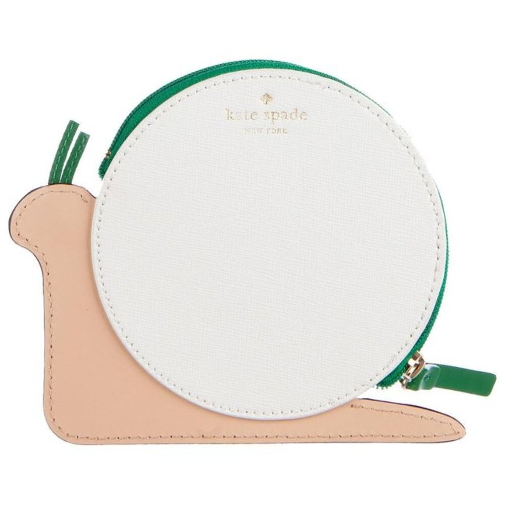 Kate Spade Turn Over a New Leaf Snail Coin Purse - Picture 3 of 9